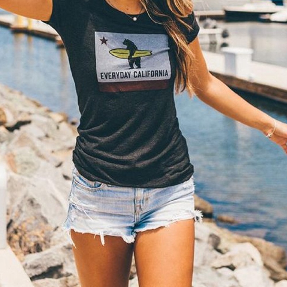 light wash frayed jean shorts 30